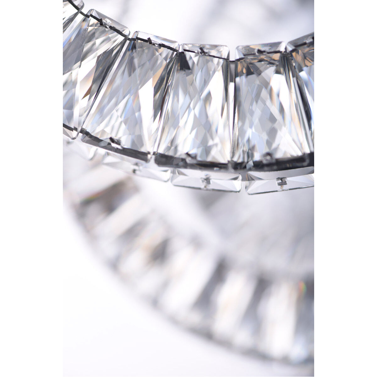 Charm LED 37.25 inch Polished Chrome Linear Pendant Ceiling Light