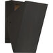 Alumilux Tilt LED 5.25 inch Black Outdoor Wall Mount