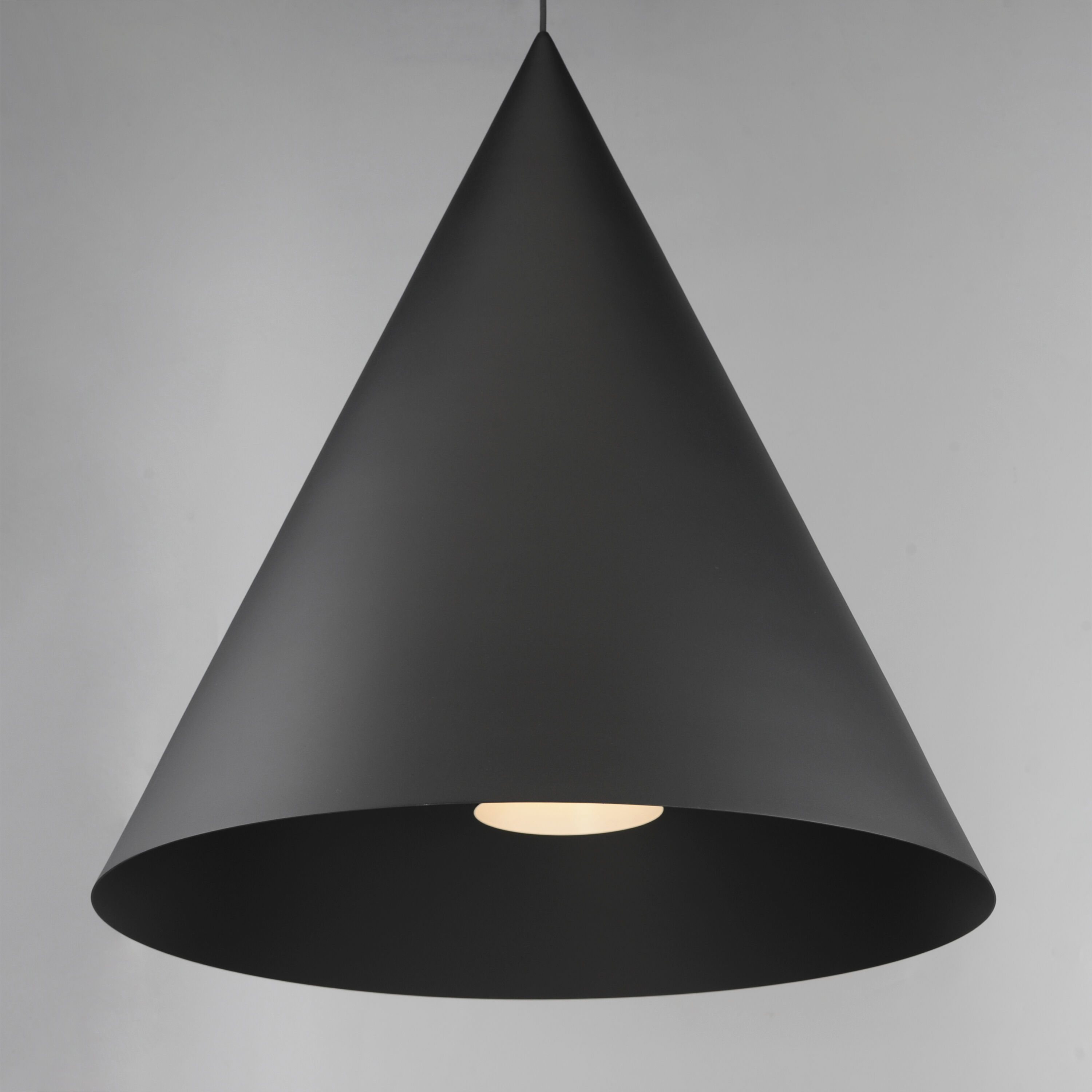 Pitch LED 29.5 inch Black Single Pendant Ceiling Light