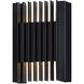 Rampart LED 5.5 inch Black Outdoor Wall Mount