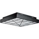 Intersect LED 23.5 inch Black Flush Mount Ceiling Light
