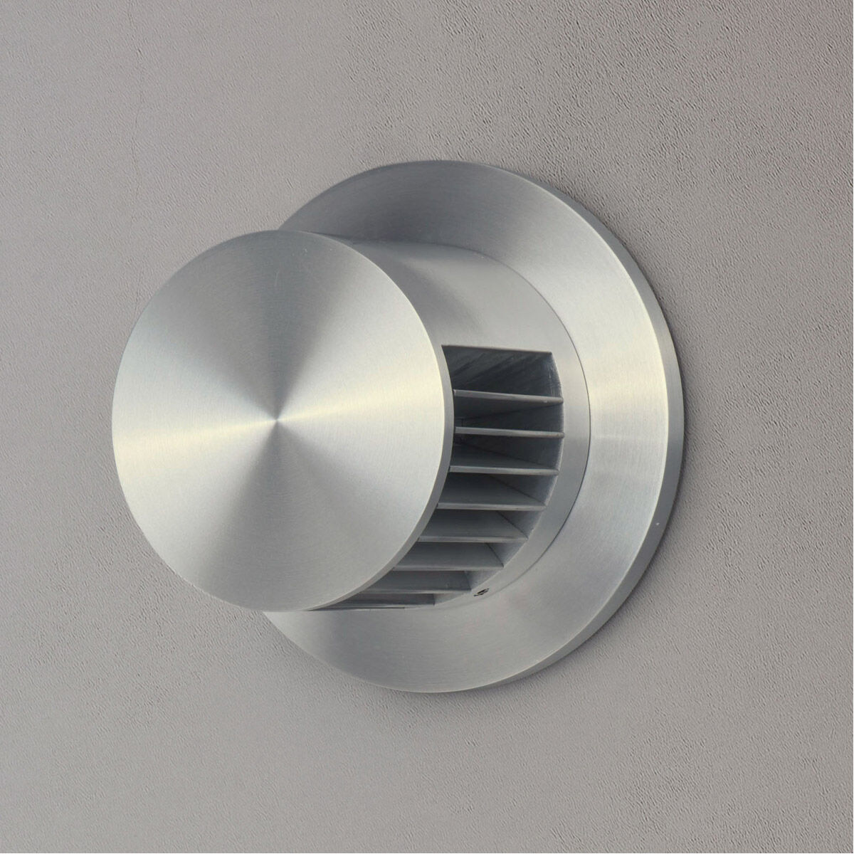 Alumilux Spoked LED 4.5 inch Satin Aluminum Outdoor Wall Sconce