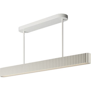 Delphi LED 47.25 inch Chaulk White Linear Pendant Ceiling Light