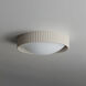 Souffle LED 13.75 inch Chaulk White Flush Mount Ceiling Light