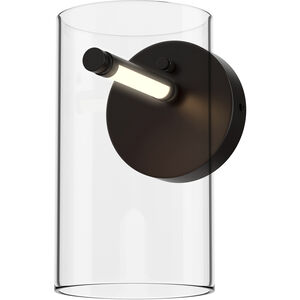 Polo LED 5 inch Black Wall Sconce Wall Light