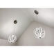 Aura LED 24 inch Polished Chrome Single Pendant Ceiling Light