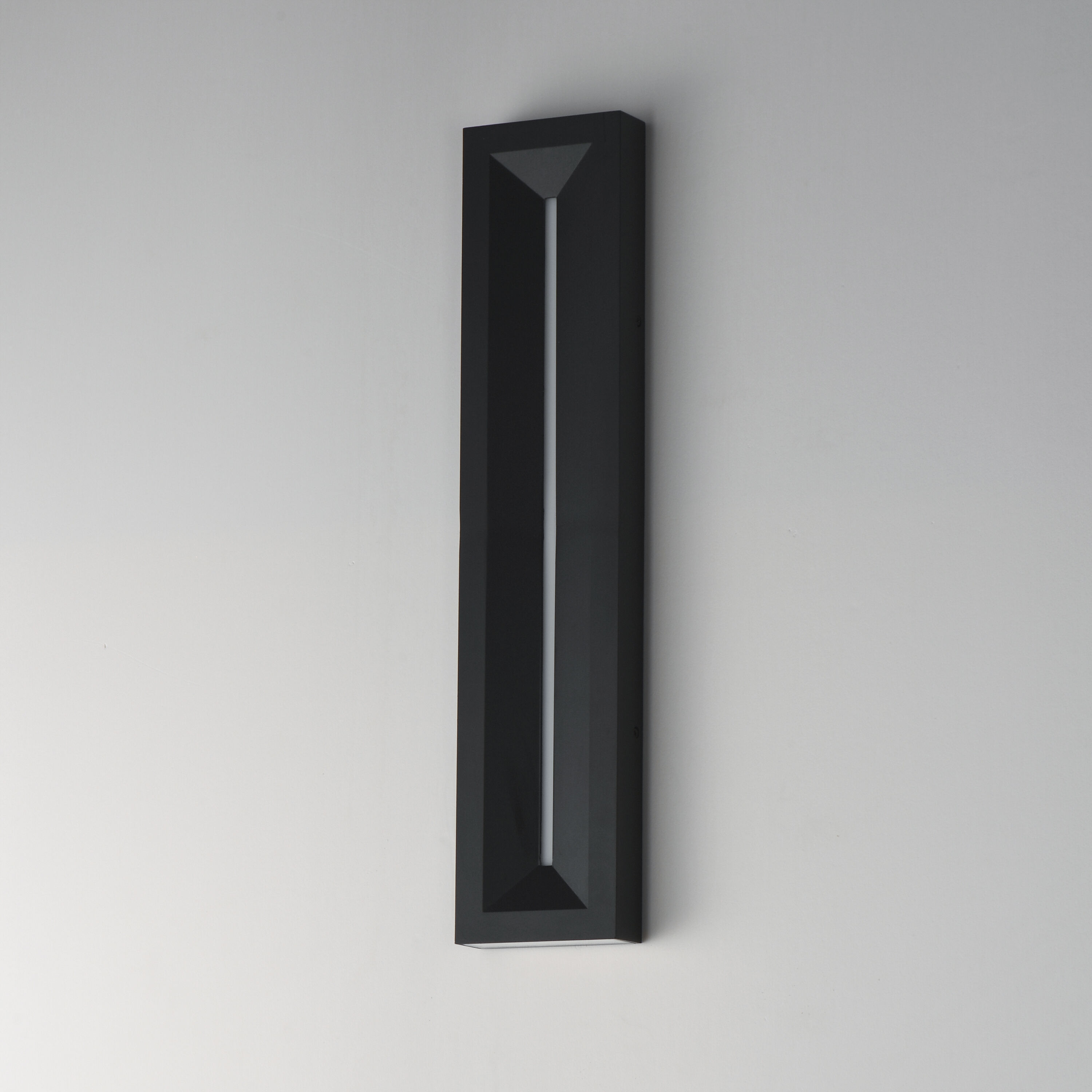 Fosso LED 23.5 inch Black Outdoor Wall Mount