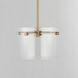 Polo LED 12.5 inch Gold Single Pendant Ceiling Light