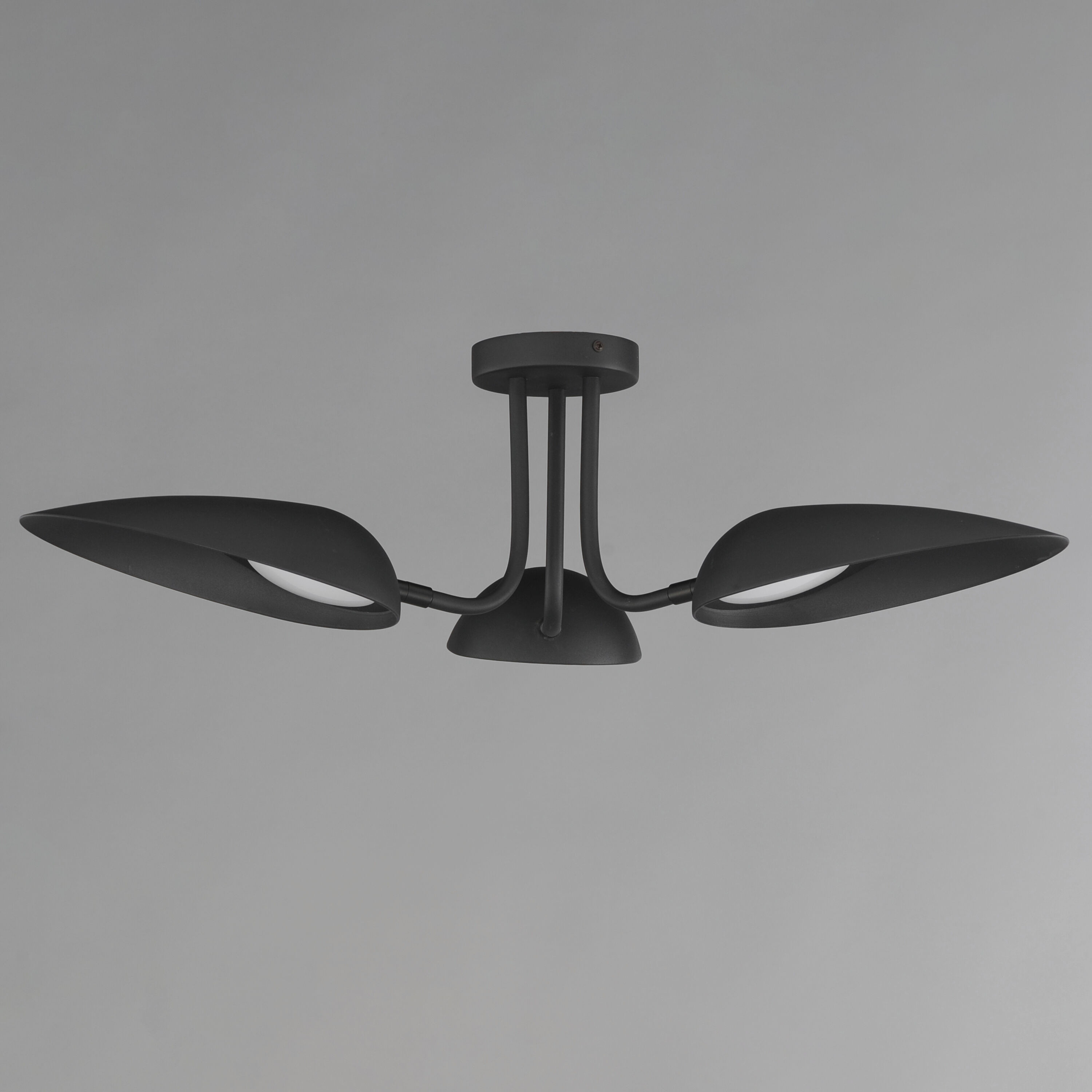 Marsh LED 32 inch Black Flush Mount Ceiling Light