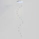 Dewdrop LED 33.75 inch Polished Chrome Multi-Light Pendant Ceiling Light