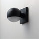 Modular LED 5 inch Black Outdoor Wall Sconce