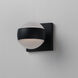 Modular LED 5 inch Black Outdoor Wall Sconce