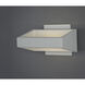 Alumilux Titan LED 7.25 inch White Wall Sconce Wall Light