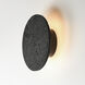 Discus LED 10.25 inch Lava and Gunmetal Outdoor Wall Mount
