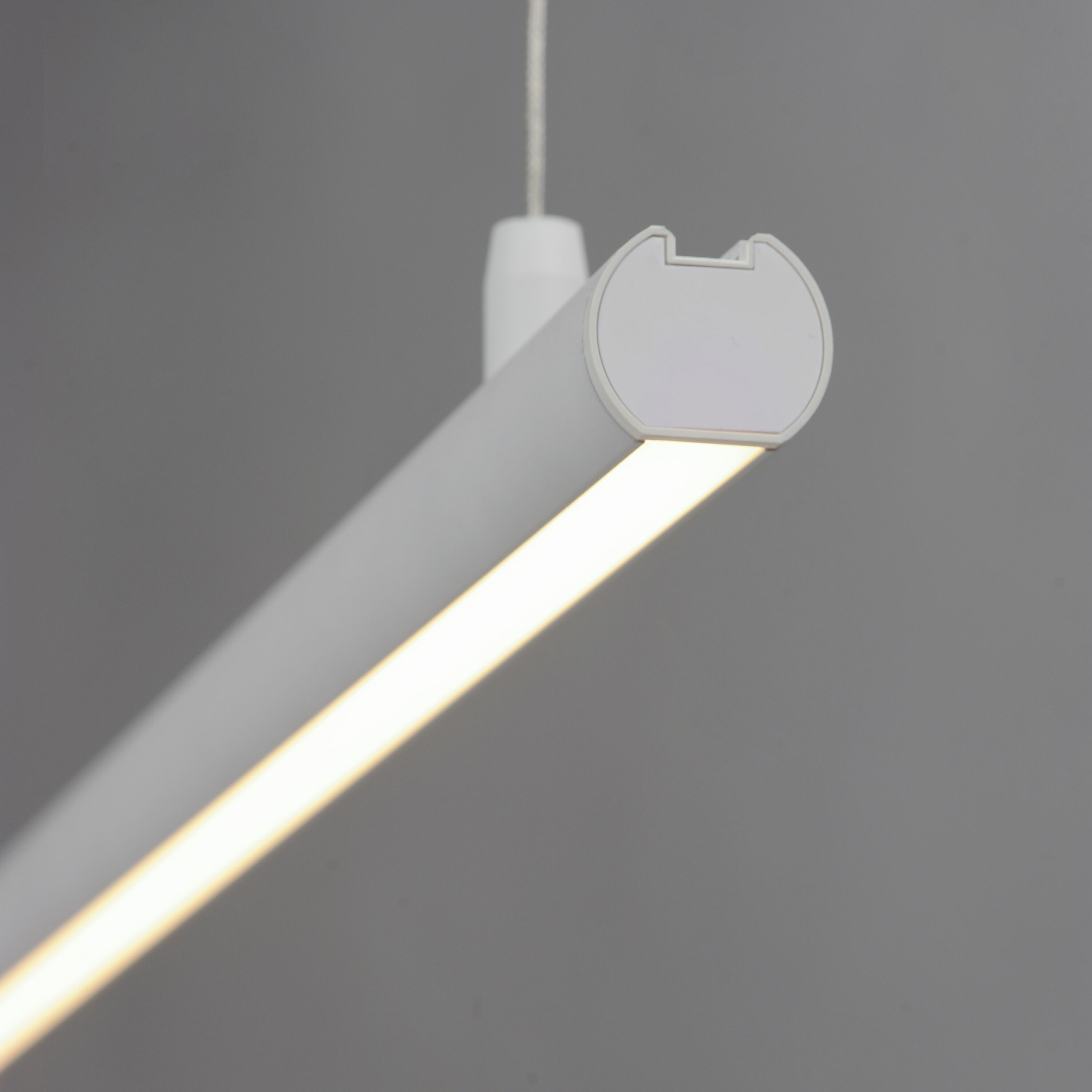 Continuum LED 47 inch White Linear Pendant Ceiling Light