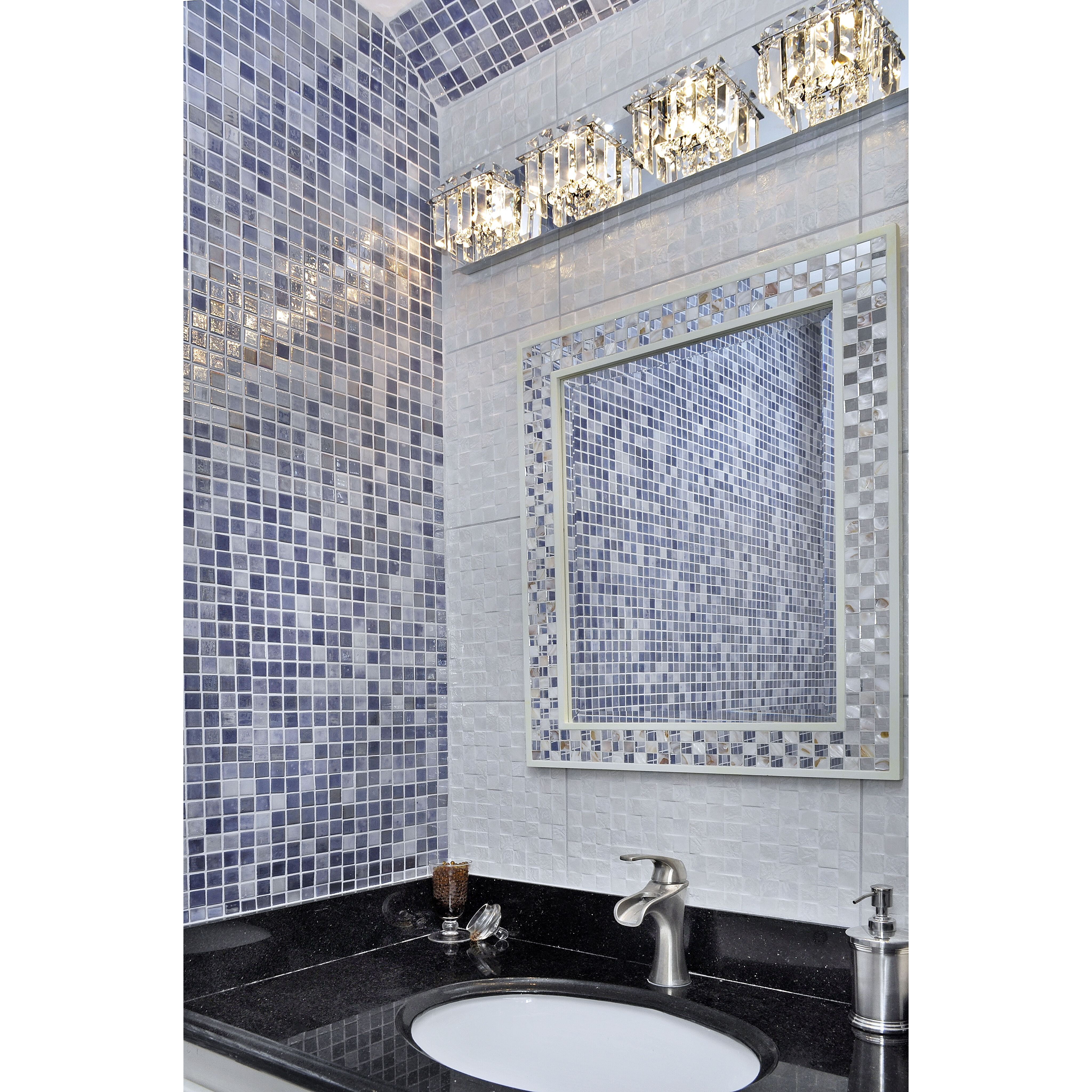 Bangle 5 Light 34.25 inch Polished Chrome Bath Vanity Light Wall Light