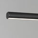 Continuum LED 93.7 inch Black Linear Pendant Ceiling Light