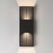 Grate LED 18 inch Architectural Bronze Outdoor Wall Mount
