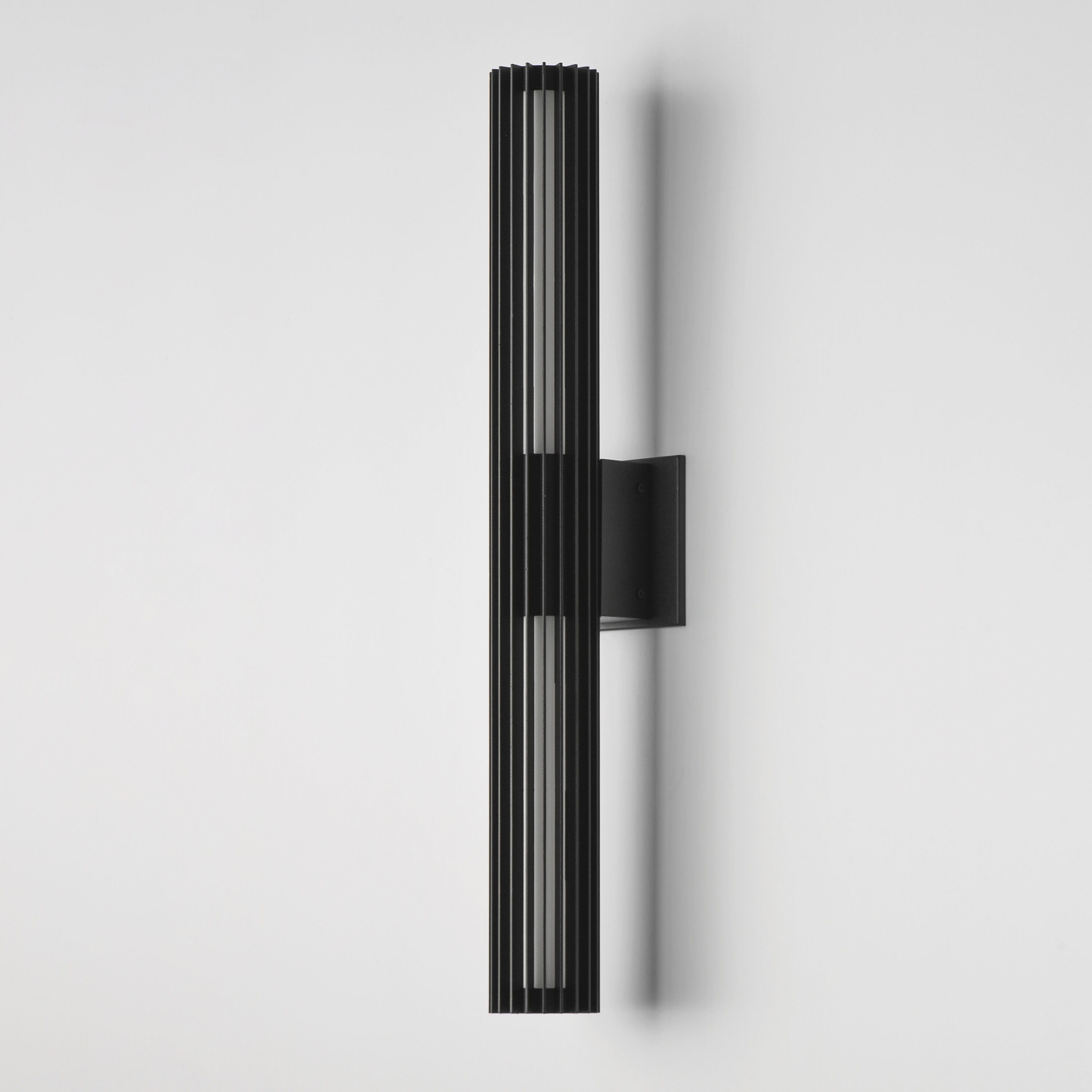 Citadel LED 28 inch Black Outdoor Wall Mount