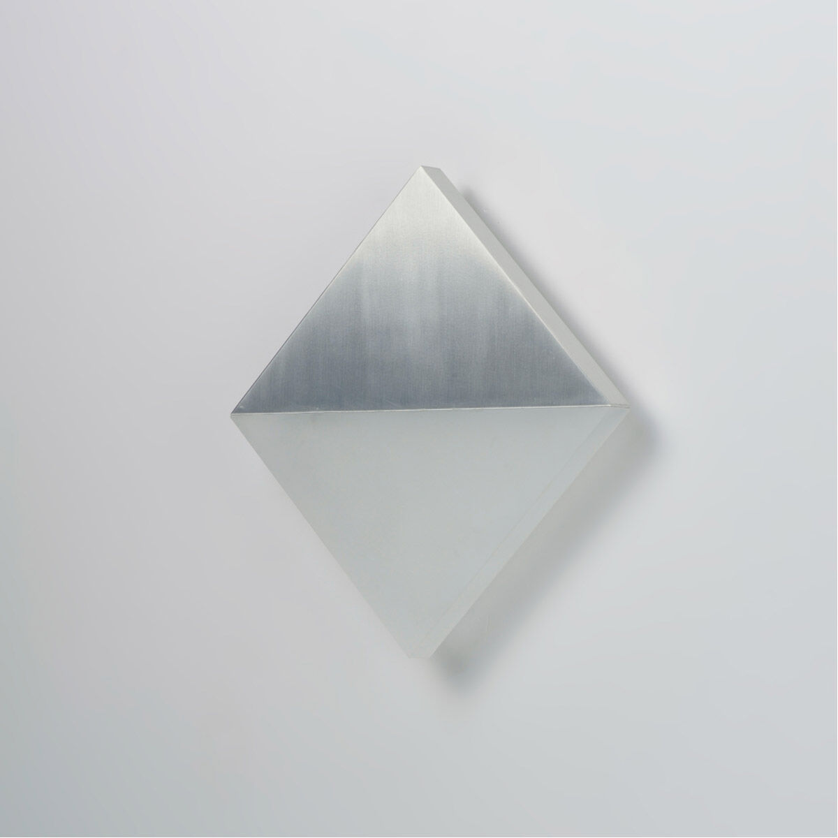 Alumilux Glow Wall Sconce Wall Light in Satin Aluminum