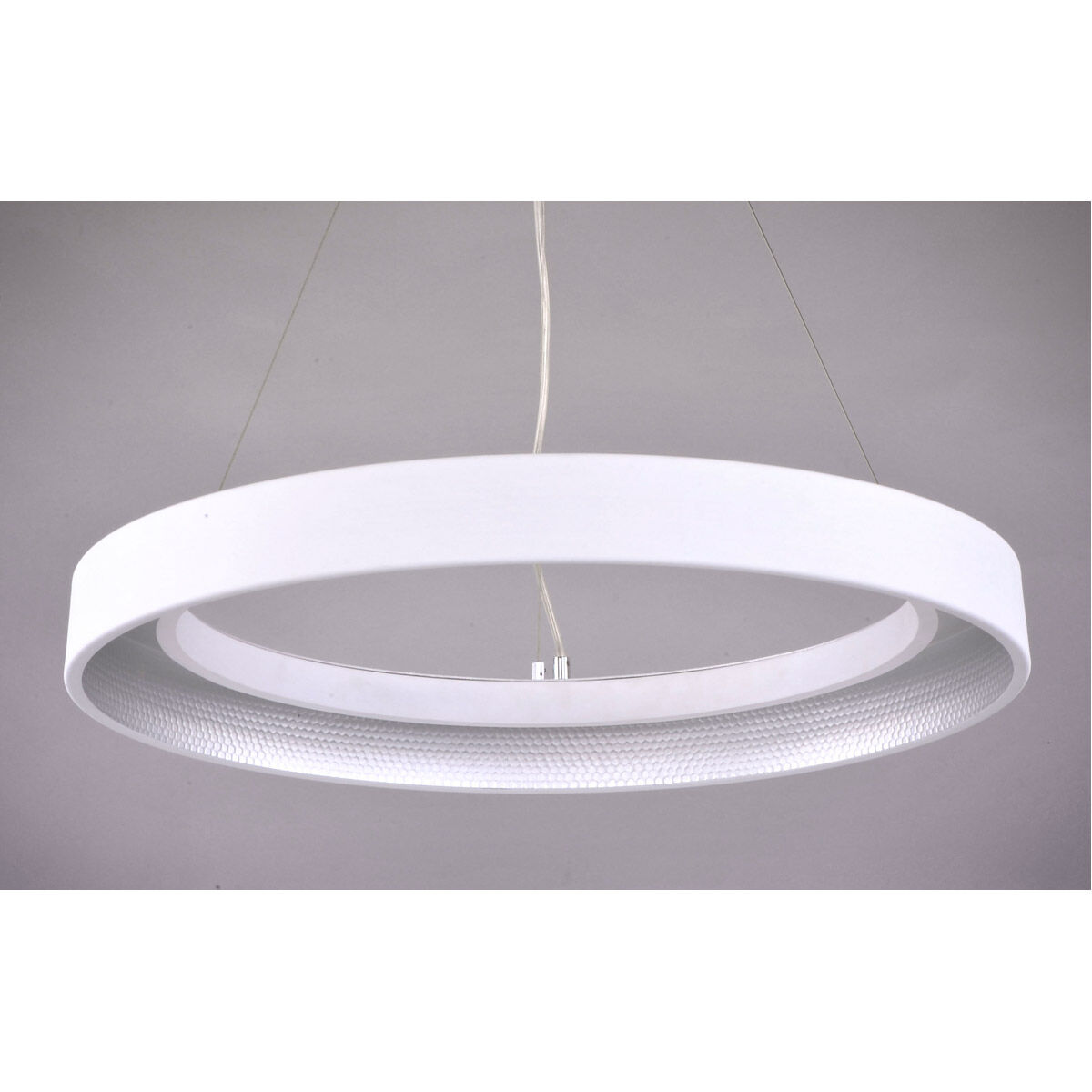 Apollo LED LED 17.75 inch Matte White Single Pendant Ceiling Light