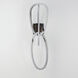 Unity LED 8 inch Black Chrome Wall Sconce Wall Light