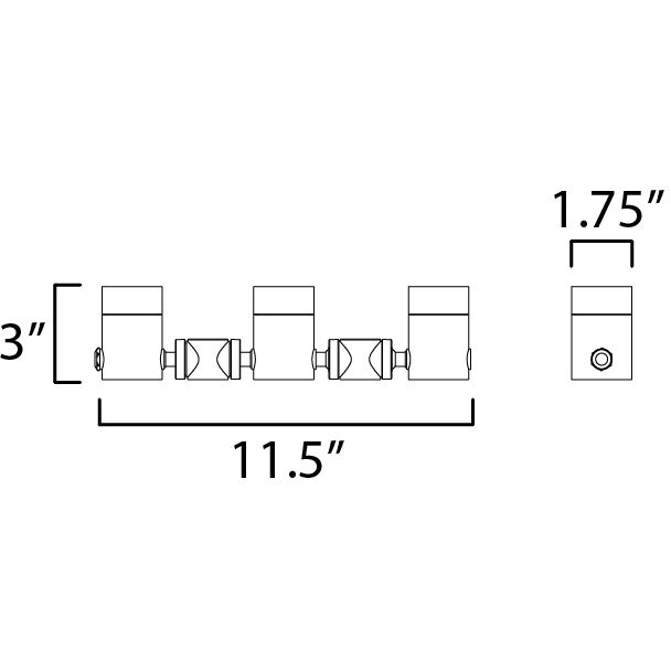 Tree Hugger 12 5 watt Black Outdoor Pathway Light