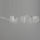 Rinkle LED 16.5 inch Polished Chrome Multi-Light Pendant Ceiling Light