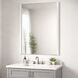 Luminance 42 X 36 inch Polished Chrome LED Wall Mirror