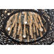 Inca 9 Light 23.5 inch Bronze Flush Mount Ceiling Light