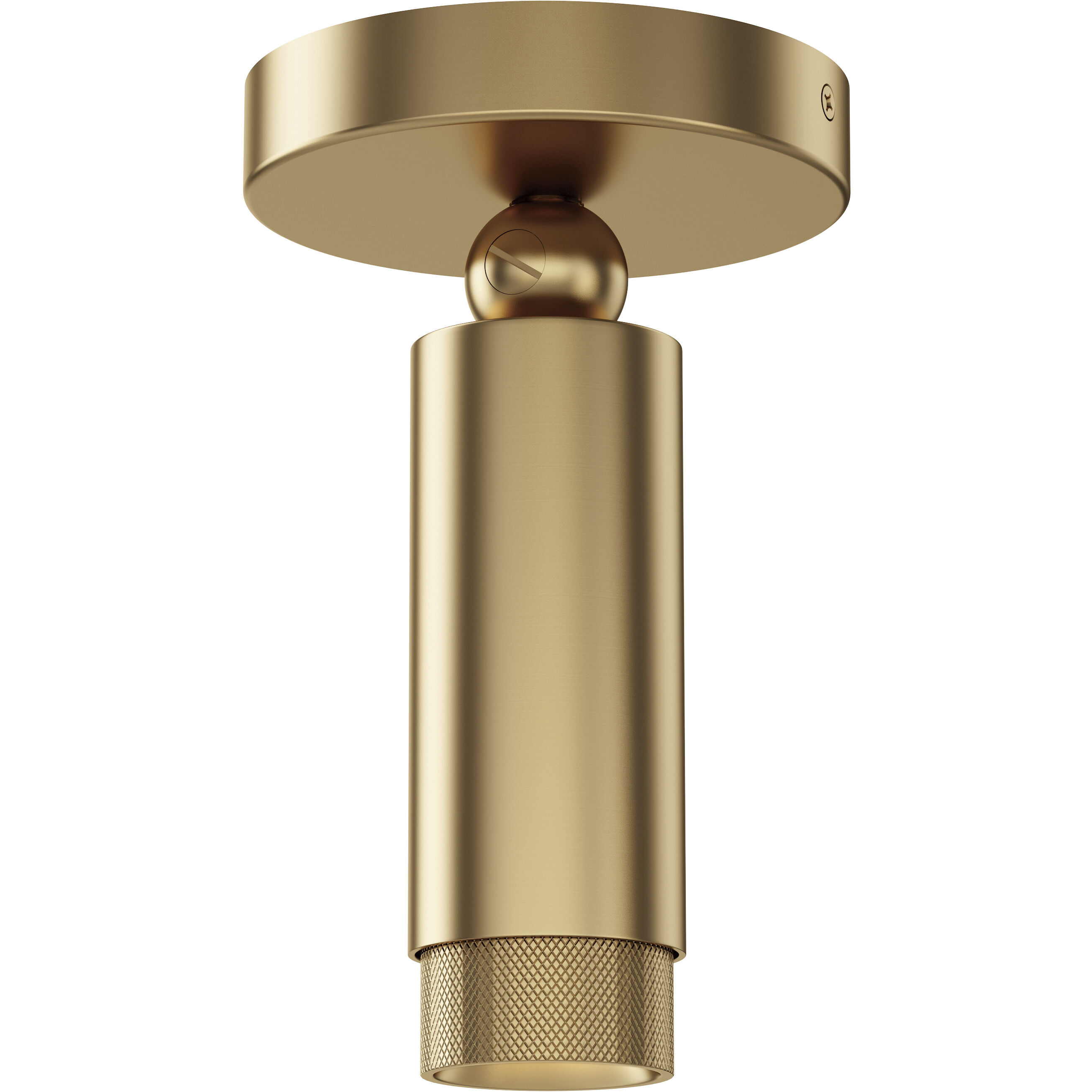 Cleo LED 5 inch Natural Aged Brass Flush Mount Ceiling Light