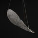 Moonscapes LED 22.5 inch Polished Chrome Single Pendant Ceiling Light