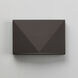 Fractal LED 3.25 inch Architectural Bronze Outdoor Wall Mount