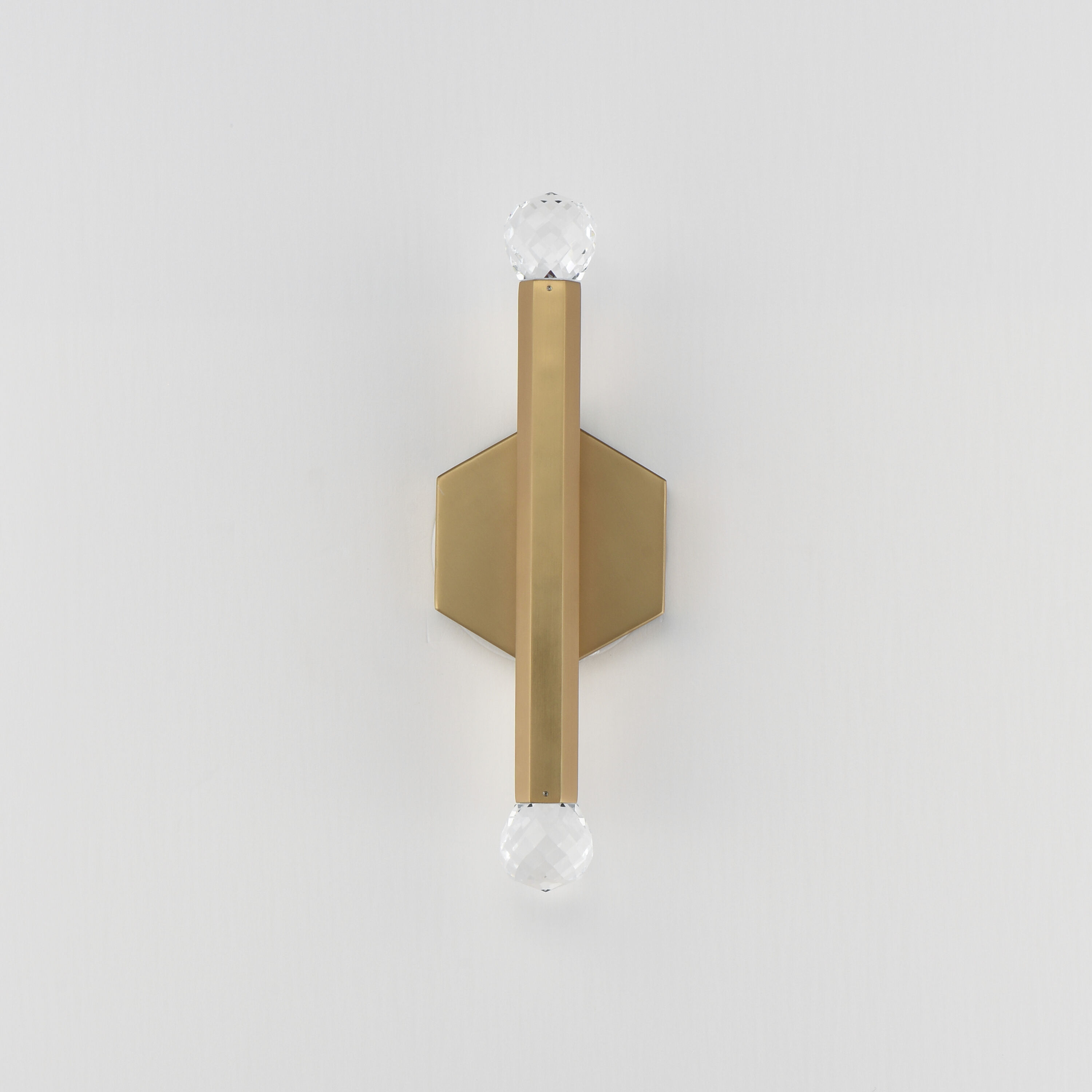 Allumettes LED 5 inch Gold ADA Wall Sconce Wall Light