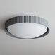 Souffle LED 18 inch Gray Flush Mount Ceiling Light