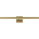 Pasha LED 12 inch Gold Wall Sconce Wall Light