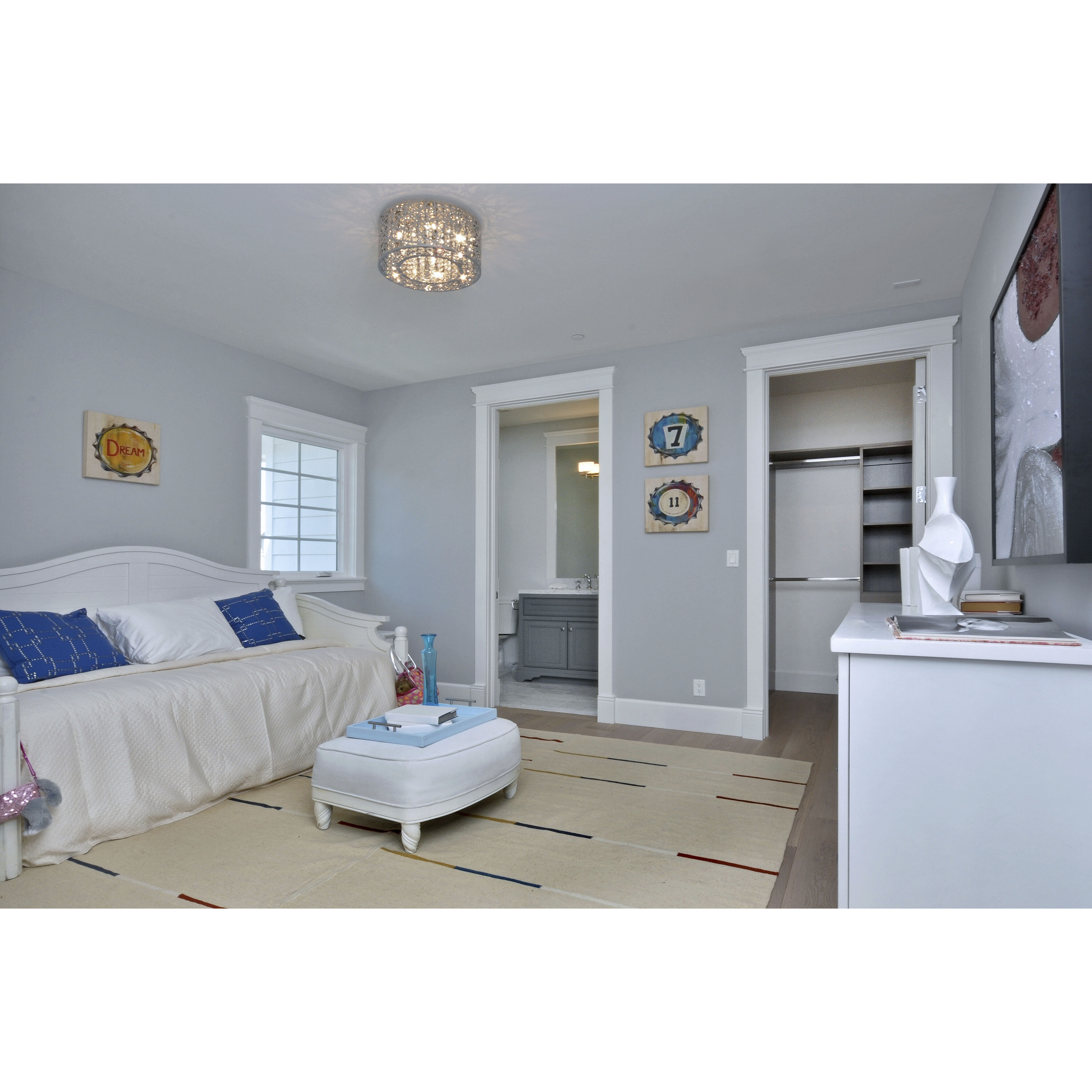 Inca 7 Light 15.75 inch Polished Chrome Flush Mount Ceiling Light in Clear/White