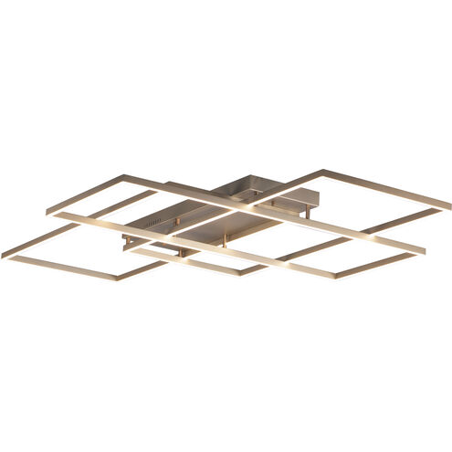 Traverse LED LED 48 inch Champagne Flush Mount Ceiling Light