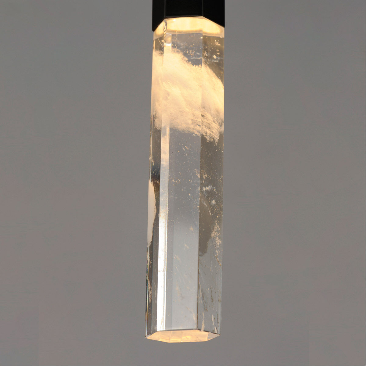 Diaphane LED 1.5 inch Black Single Pendant Ceiling Light