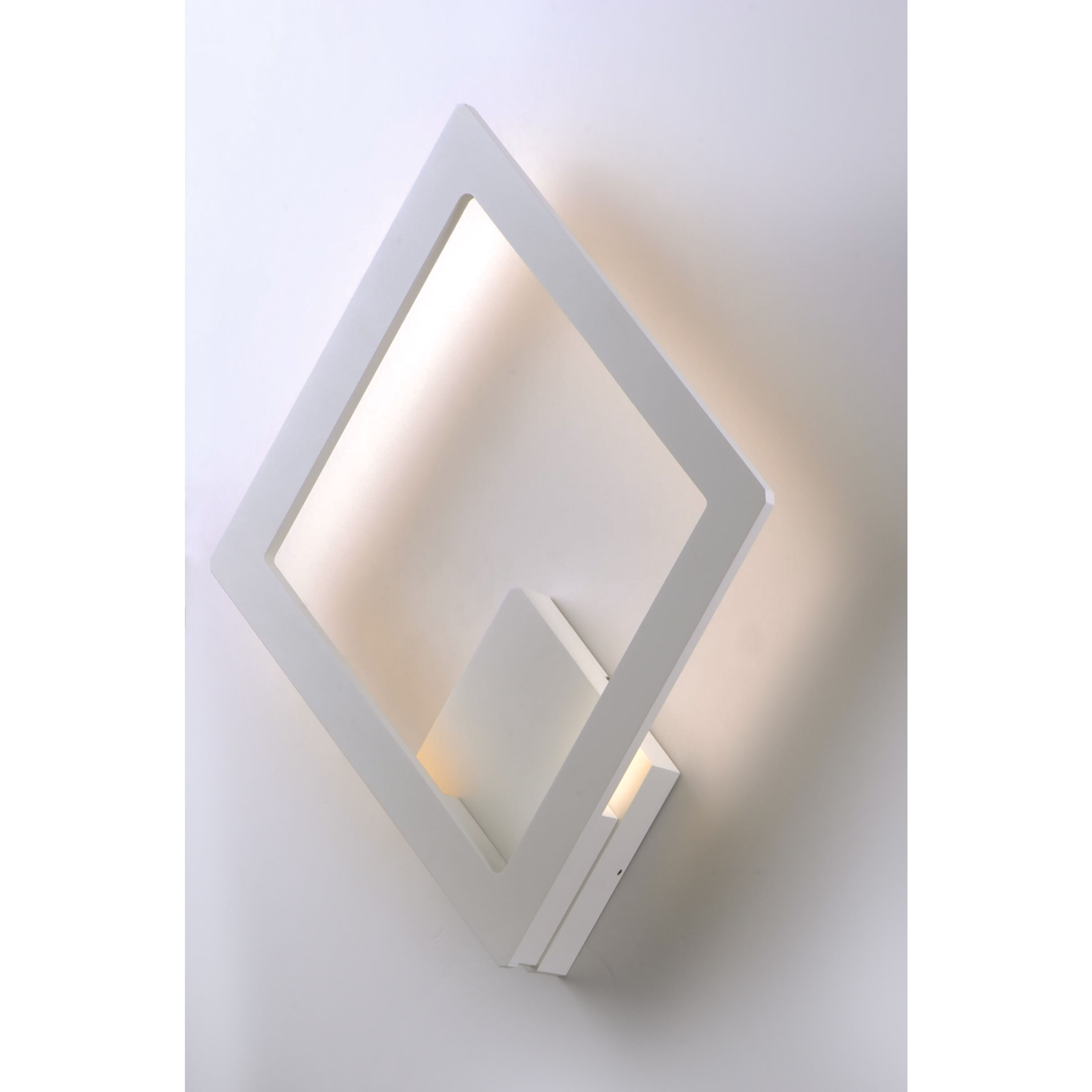 Alumilux Rhombus LED 19.25 inch White Outdoor Wall Sconce