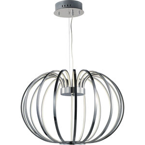 Argent LED LED 34.25 inch Polished Chrome Single Pendant Ceiling Light