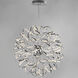 Chaos LED 39.5 inch Polished Chrome Entry Foyer Pendant Ceiling Light