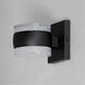 Modular LED 5 inch Black Outdoor Wall Sconce