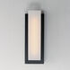 Tower LED 22 inch Black Outdoor Wall Mount