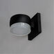 Modular LED 5 inch Black Outdoor Wall Sconce