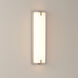 Alto LED 5 inch Satin Nickel Bath Vanity Wall Light