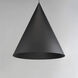 Pitch LED 29.5 inch Black Single Pendant Ceiling Light