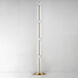 Elysian 69 inch 35.00 watt Natural Aged Brass Floor Lamp Portable Light