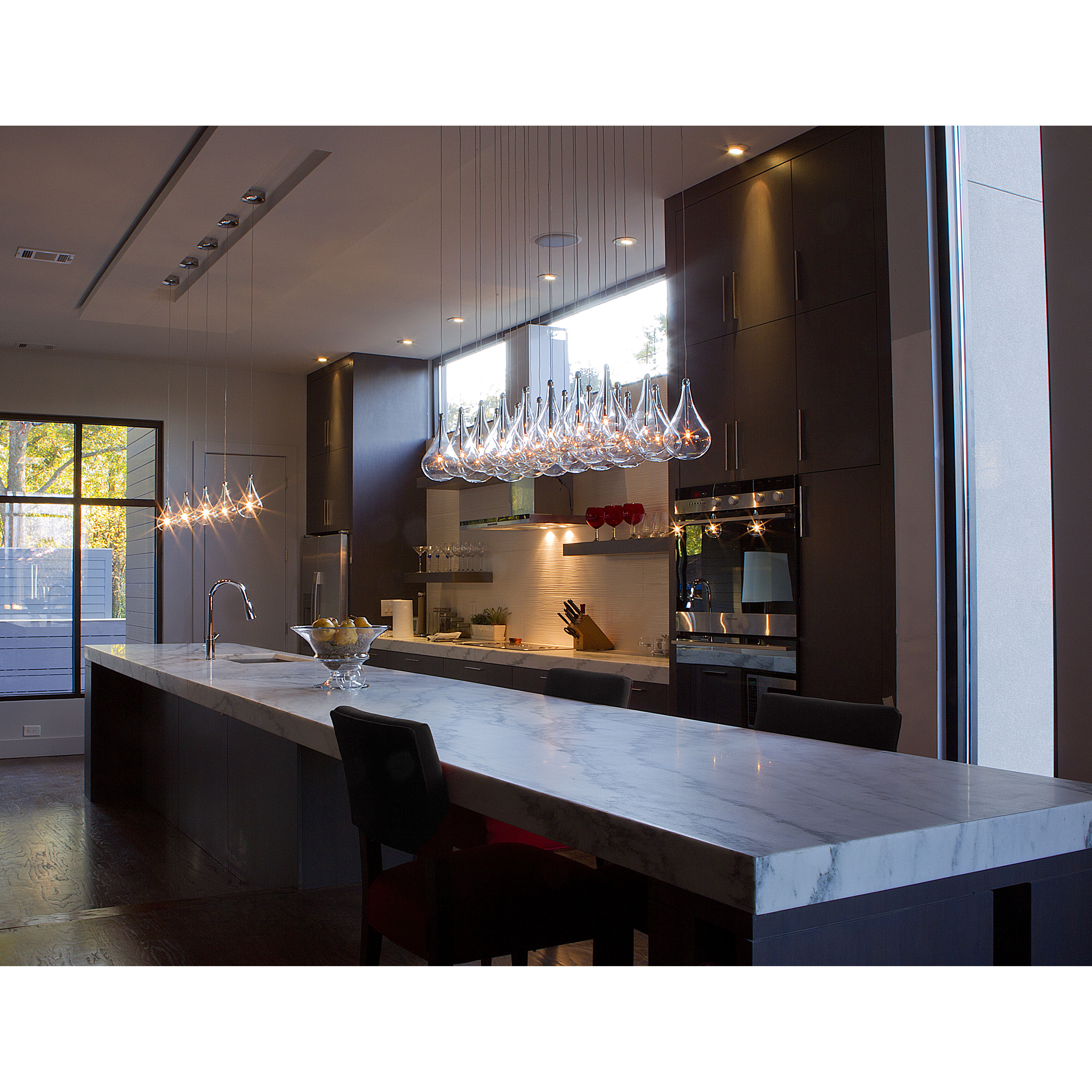 Larmes 1 Light 4.5 inch Polished Chrome Single Pendant Ceiling Light