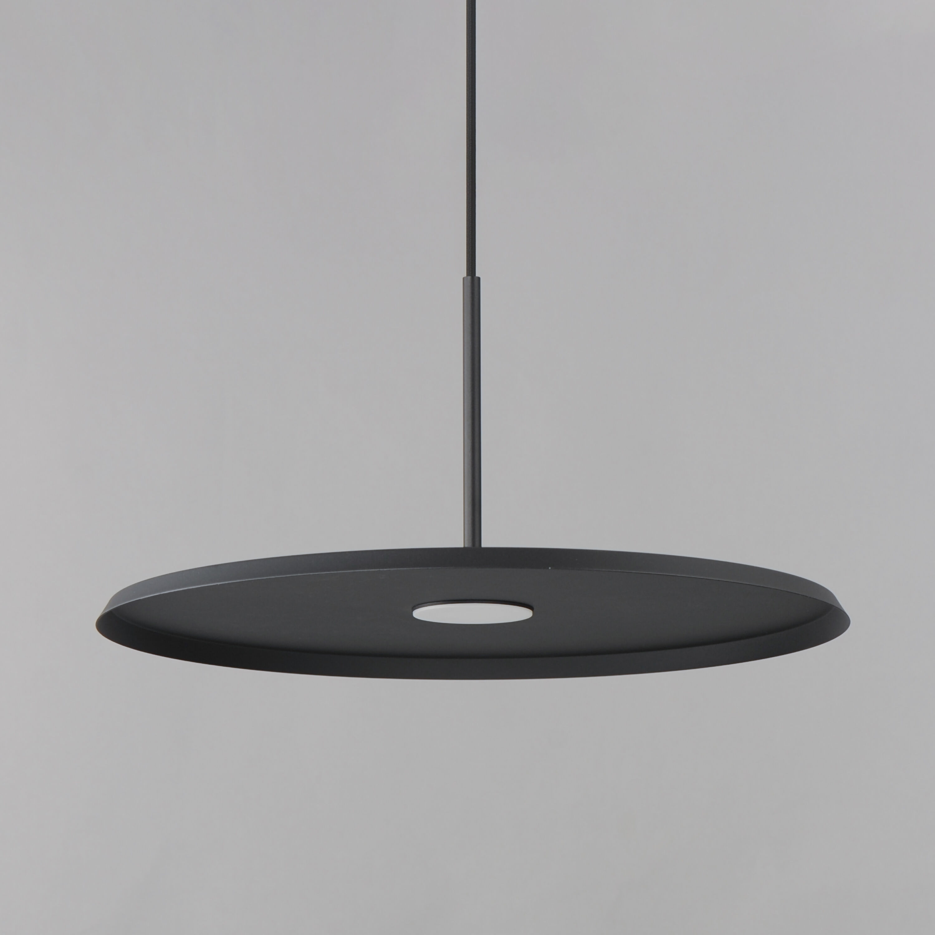Berliner LED 19.75 inch Black Single Pendant Ceiling Light